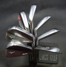 Set of 7 x Mizuno MP-18 Forged Irons 4-PW Regular Steel Shafts Golf Pride Grips