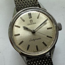 OMEGA Ladymatic Automatic Watch 565.001 Cal.671 11mm Lug As Is READ #238