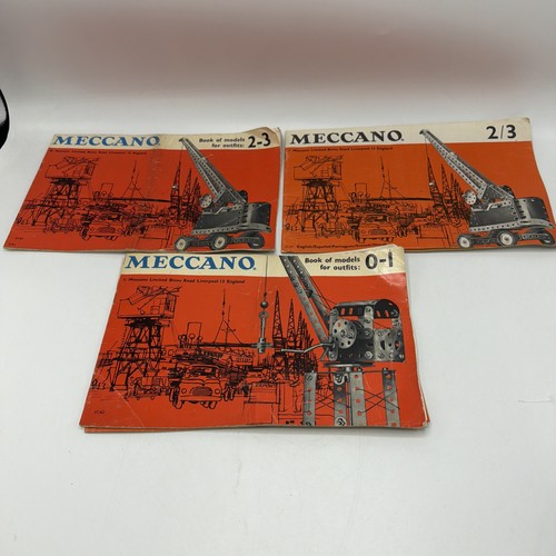 Meccano book models for - book, of