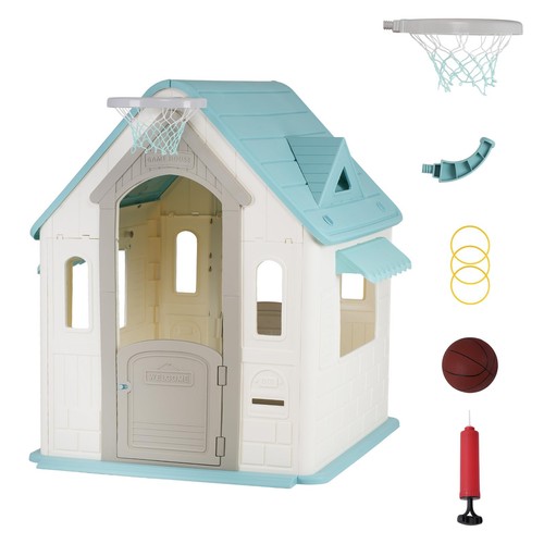 Kids outdoor playhouse - playhouse, cottage