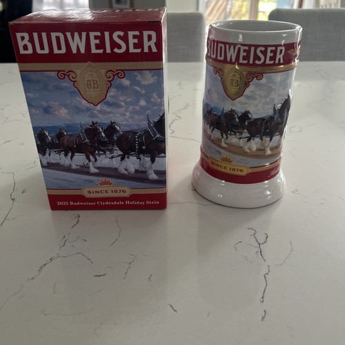 2025 budweiser holiday stein - budweiser,