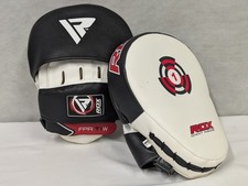 Boxing Focus Pads by RDX, Thai Pads, Focus Mitts, Kickboxing Pads, Curved Pads