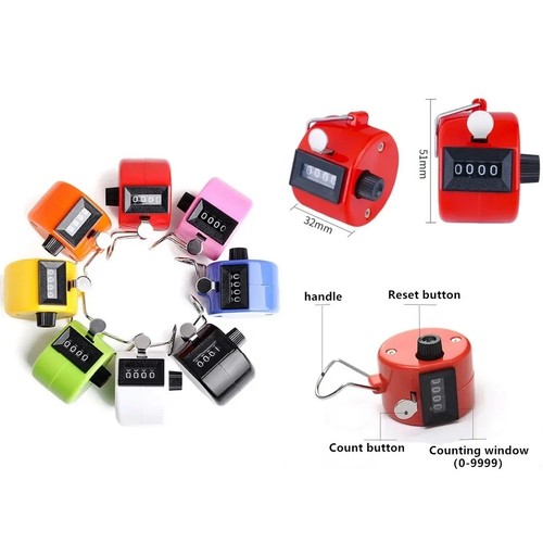 Digit lap counter clicker - 4-digit,