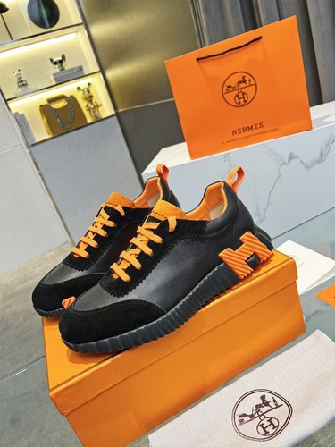 Hermès bouncing sneaker - hermès, black