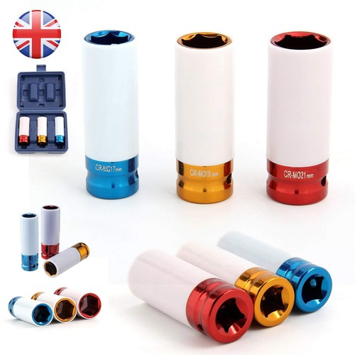 Alloy wheel nut socket thin - alloy,