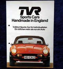 TVR 3000 and 3000M brochure, 12.1976, punched