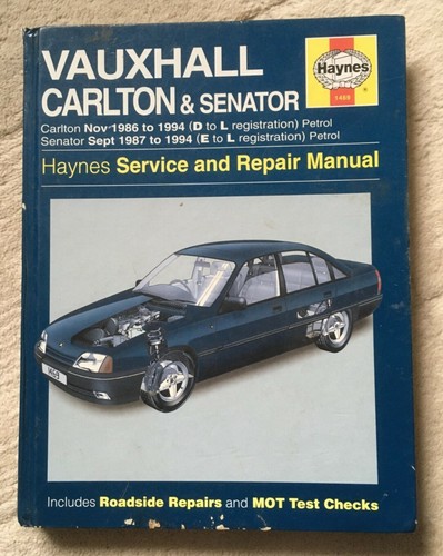Haynes vauxhall carlton - vauxhall,