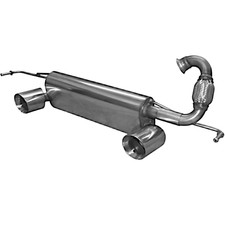 Fox Smart 453 Forfour 2x100mm Sports Exhaust Double Pipe for Original Brabus