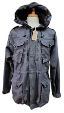 Black SAS Army Issue Black Rip Stop Combat Tactical Smock Jacket 180/96 #304