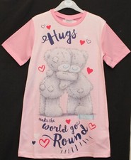 TATTY TEDDY Girl's Me To You Nightie/ Pink Nightdress Sizes 5-12 years