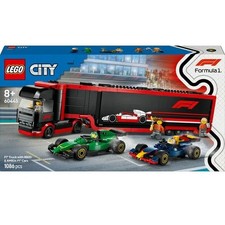 LEGO City F1 Truck with RB20 &