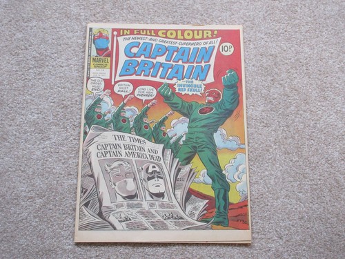 Captain britain marvel - britain, comic