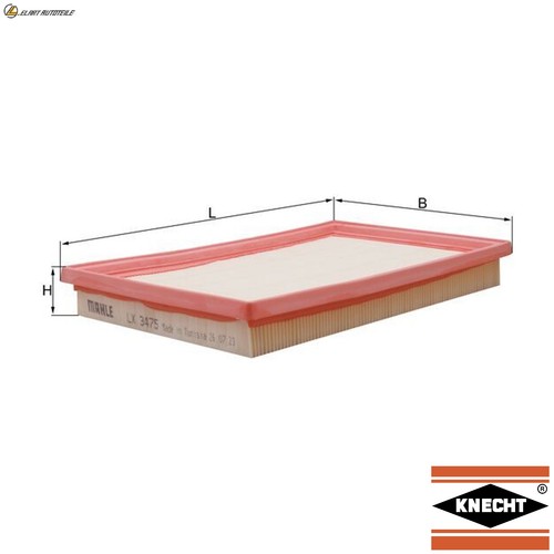 Air filter 3475 for - 3475, suzuki