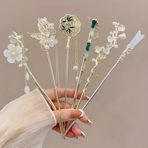 6pcs elegant chinese - chinese, style