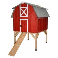 Duvo+ Chicken Coop Red Barn