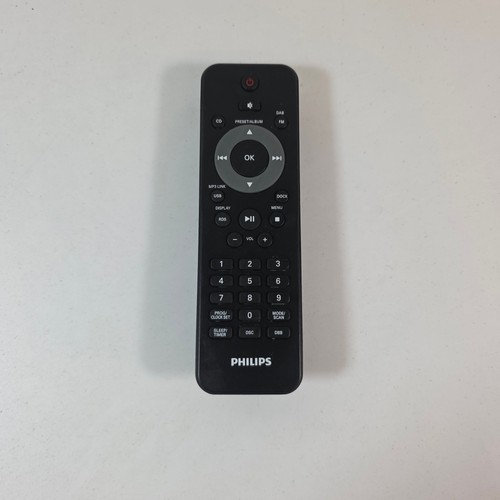 Philips remote control dab - dab, fm