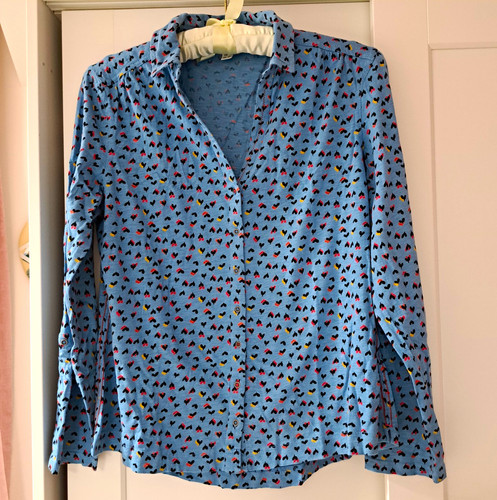 White stuff women blue heart - white,