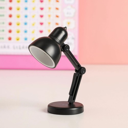 Mini led clip reading - on, desk