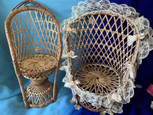 Doll teddy wicker peacock - doll,