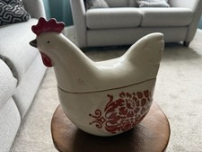 Ceramic Vintage Chicken Egg