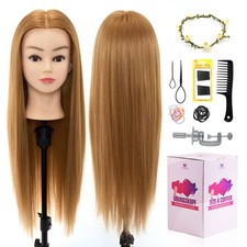 60% Real Hair Training Head