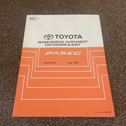 Toyota paseo el54 - toyota,