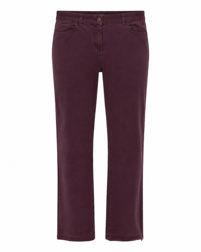 Woman burgundy straight - m&s,