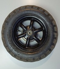 Yamaha Bws MBK Booster cw50 prebug Black front alloy wheel 10" 10 Inch