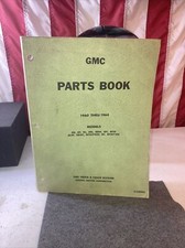 GMC 1960 Thru 1964 Parts Book