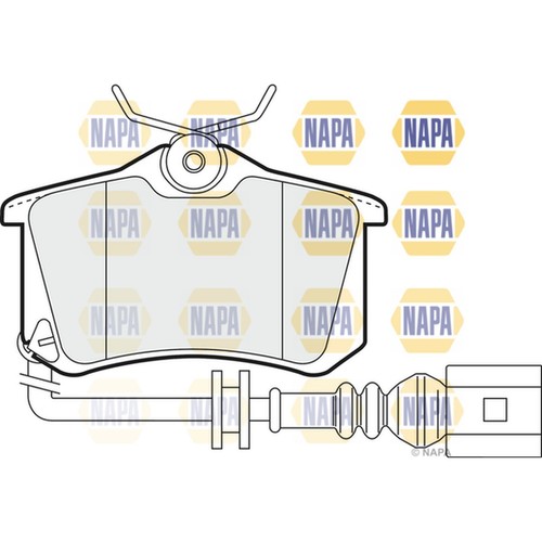 Brake pads set for - for, skoda
