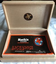 Vintage Manikin Cigars Box