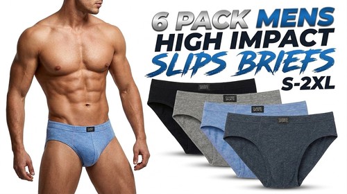 Pack mens briefs slips - of,