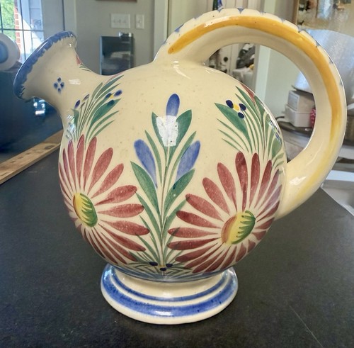 Quimper henriot cider jug vtg - jug,