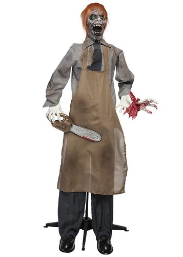 Halloween zombie chainsaw - zombie,
