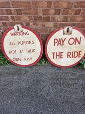 Original Fairground Sign