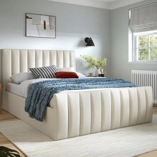 Lined panel bed - lined,