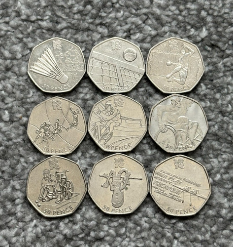 2011 london olympics 50p fifty - london,