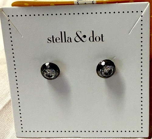Stella dot hematite studs - stella,