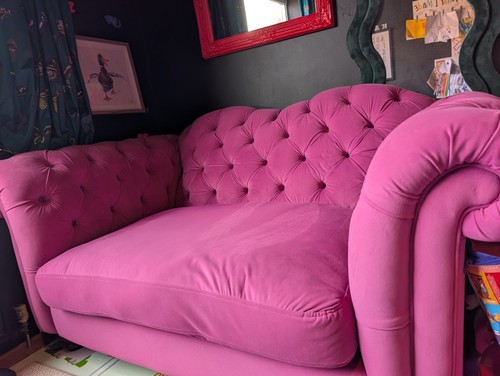 Dfs windsor velvet cuddler - dfs,