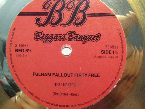 The lurkers fulham - fulham, fallout