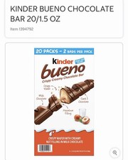 Kinder Bueno 20x Pack Milk