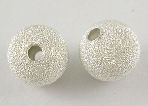 Metal stardust beads spacer - metal,