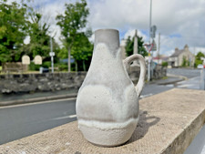 MID CENTURY CERAMANO ISLAND FAT LAVA ERA WEST GERMAN POTTERY VINTAGE JUG VASE