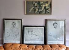 DAVID HOCKNEY x3 VINTAGE 1994