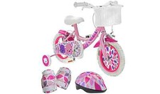 Pedal Pals 12 inch Kids Bike with Helmet and Knee Pads