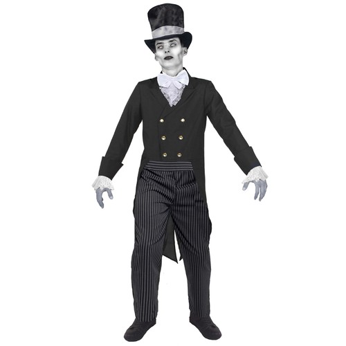 Mens ghost groom costume - mens,