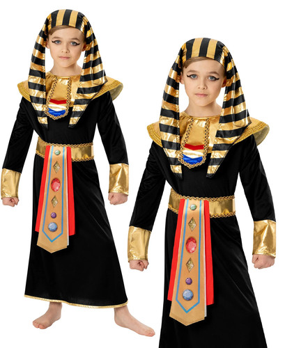 Black pharaoh costume - pharaoh,