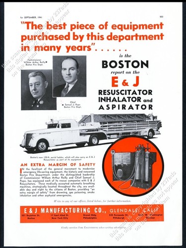 1941 boston fire - boston, dept