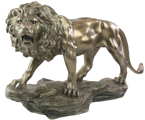 62cm lion figure sculpture - 62cm,
