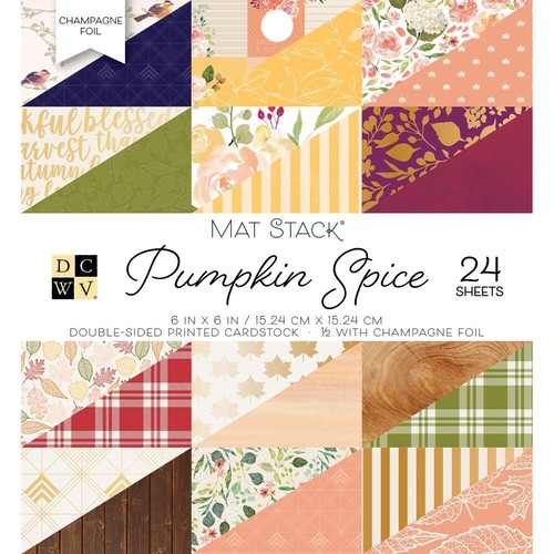 Pumpkin spice dcwv x6 mat - pumpkin,